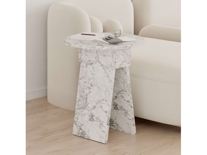 Помощна маса CHEN (карара)